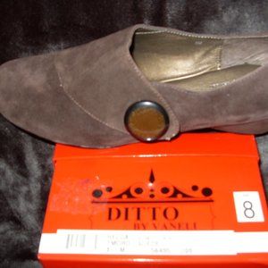 Helga Ditto Shoes Slip-on By Van Eli 8M Brown Woma